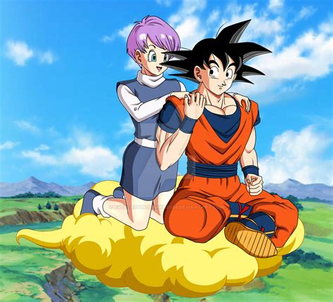 bulma con goku